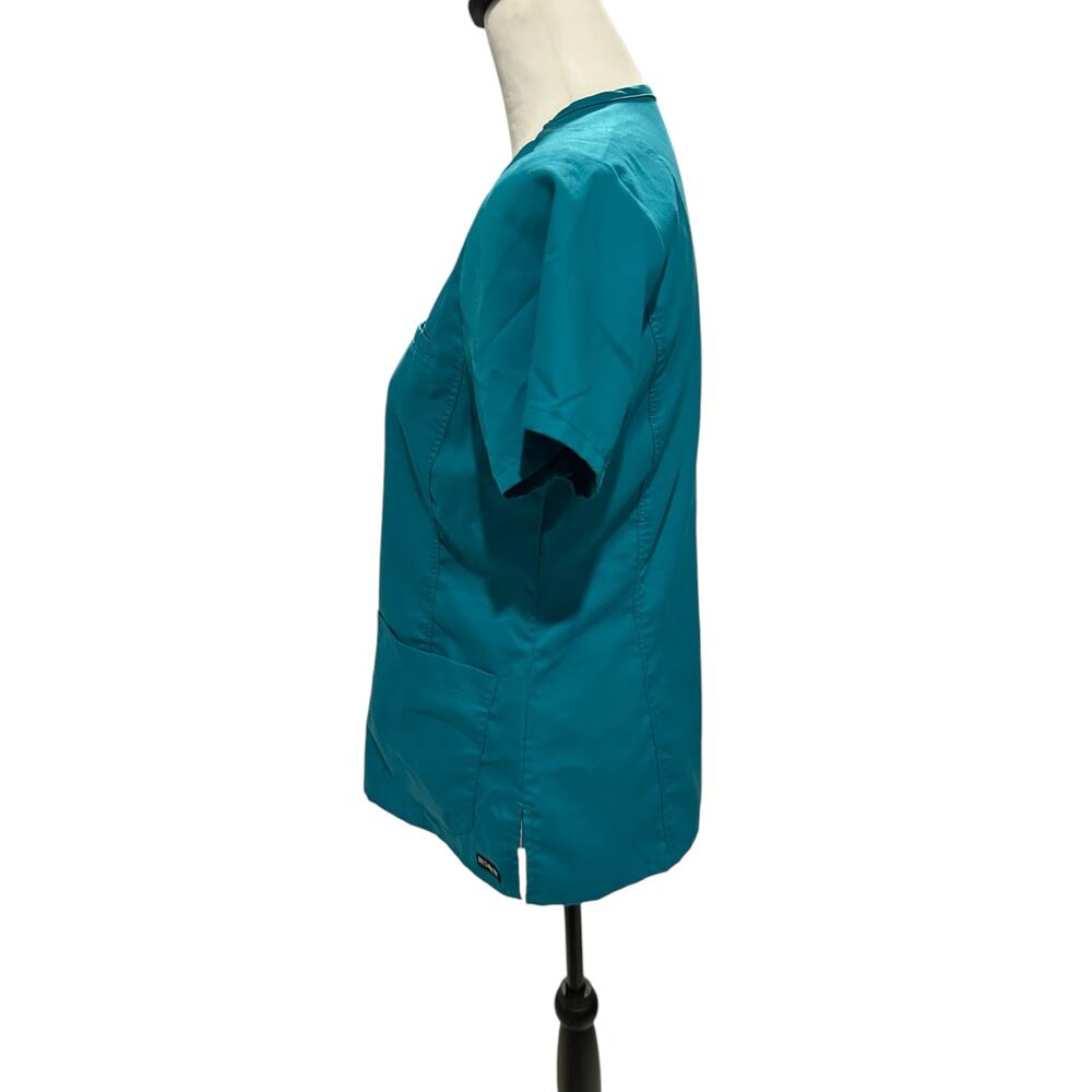 Grey's Anatomy Teal Scrub Top Small - Picture 4 of 4